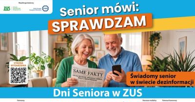 Dni Seniora ZUS: spotkania w pięciu miastach regionu